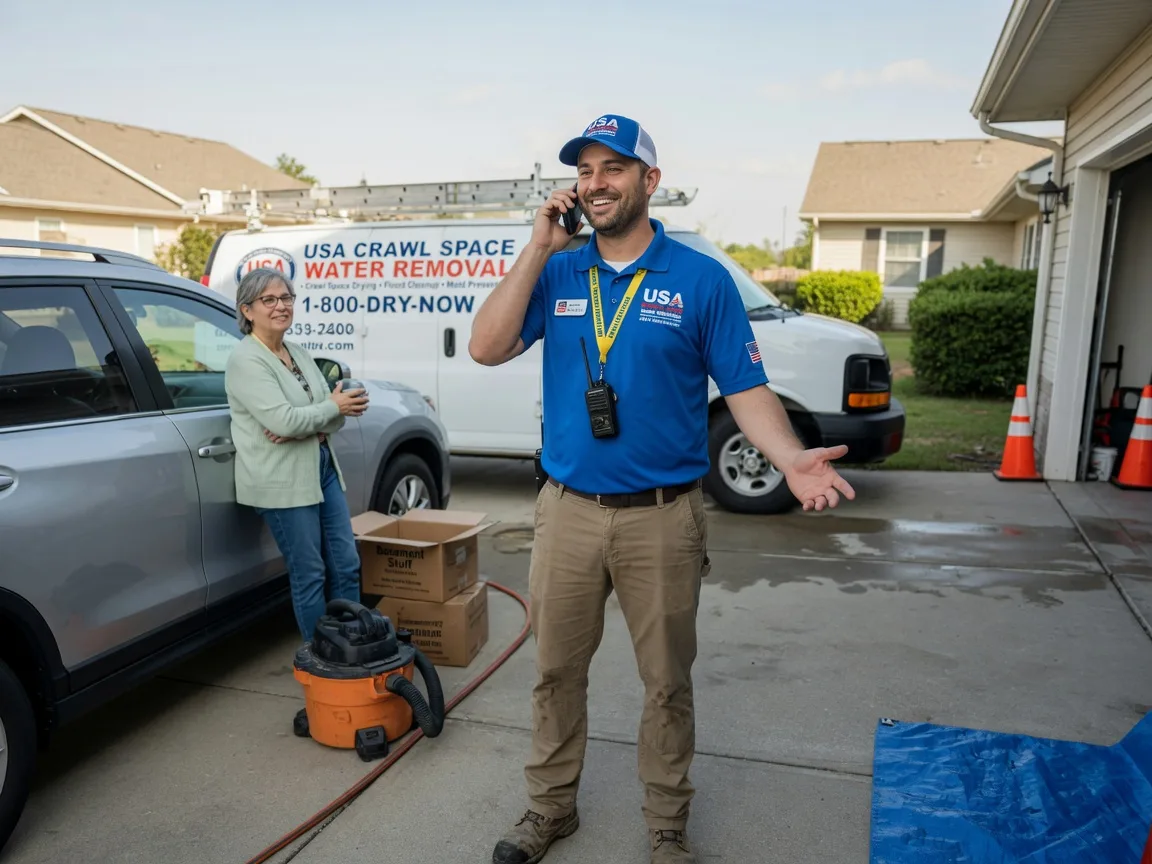 Crawl Space Water Removal Ewen, MI FAQs